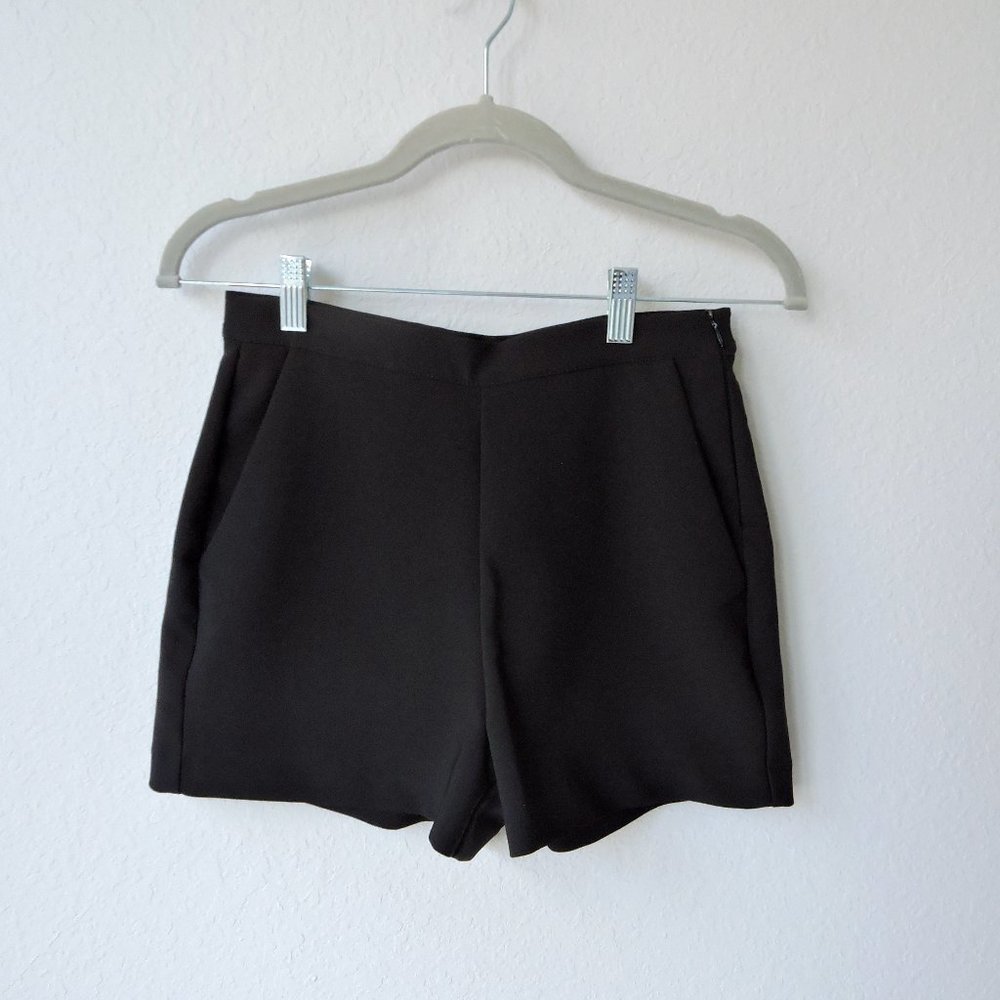 Seven Seven black mini stretchy shorts